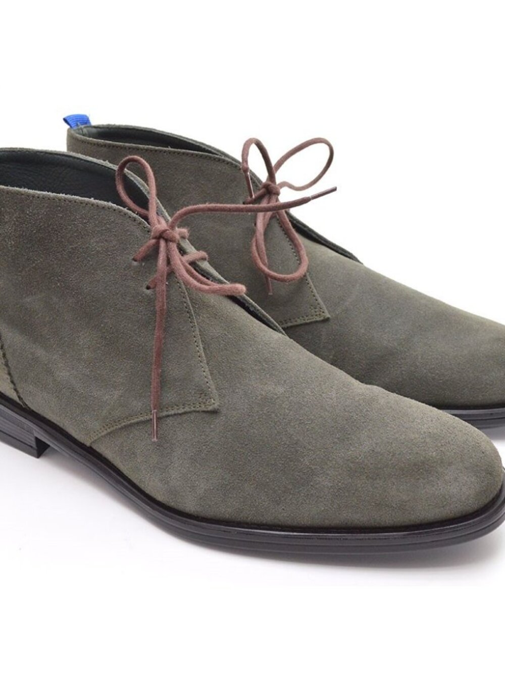 Men PS Paul Smith Drummond Gray Suede Chukka Boots US 9